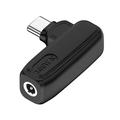 Adapter ładowania 100W N 3,5X1,35 mm żeński na męski konwerter zasilania typu C