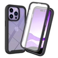 iPhone 14 Pro Etui z Serii 360 Protection - Czerń / Przezroczyste