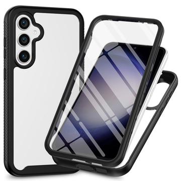 Samsung Galaxy A35 Etui z Serii 360 Protection - Czerń / Przezroczyste