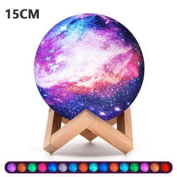 Lampka nocna LED 3D Galaxy - 15cm