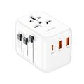 Adapter podróżny do świata Nomad 4smarts - 20W, EU, UK, US, AUS - biały