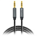 Kabel audio 3.5 mm 4smarts SoundCord - 1 m - Czarny