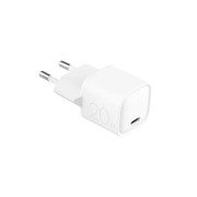 Puro Mini PD USB-C Fast Wall Charger - 20W - biała