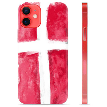 Etui TPU - iPhone 12 mini - Duńska Flaga