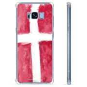 Etui Hybrydowe - Samsung Galaxy S8 - Duńska Flaga