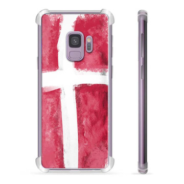 Etui Hybrydowe - Samsung Galaxy S9 - Duńska Flaga