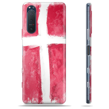 Etui TPU - Sony Xperia 5 II - Duńska Flaga