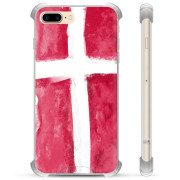 Etui Hybrydowe - iPhone 7 Plus / iPhone 8 Plus - Duńska Flaga