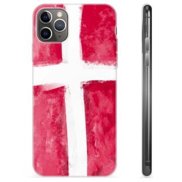 Etui TPU - iPhone 11 Pro Max - Duńska Flaga