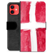 Etui Portfel - iPhone 12 mini - Duńska Flaga