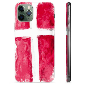 Etui TPU - iPhone 11 Pro - Duńska Flaga