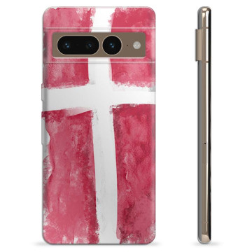 Etui TPU - Google Pixel 7 Pro - Duńska Flaga