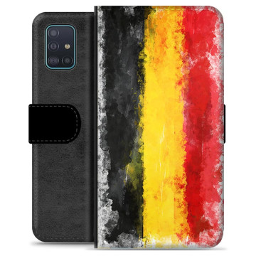 Etui Portfel - Samsung Galaxy A51 - Niemiecka Flaga