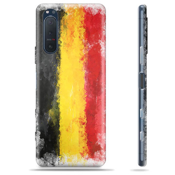 Etui TPU - Sony Xperia 5 II - Niemiecka Flaga