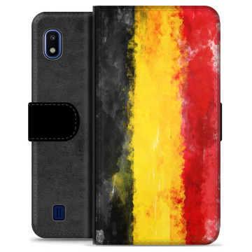 Etui Portfel - Samsung Galaxy A10 - Niemiecka Flaga