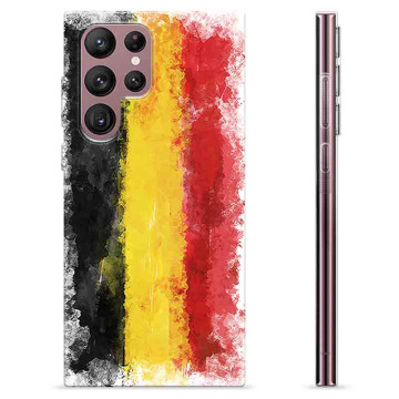 Etui TPU - Samsung Galaxy S22 Ultra 5G - Niemiecka Flaga