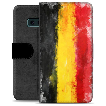 Etui Portfel - Samsung Galaxy S10e - Niemiecka Flaga