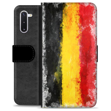 Etui Portfel - Samsung Galaxy Note10 - Niemiecka Flaga