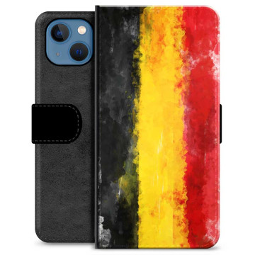 Etui Portfel - iPhone 13 - Niemiecka Flaga