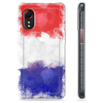 Etui TPU - Samsung Galaxy Xcover 5 - Francuska Flaga