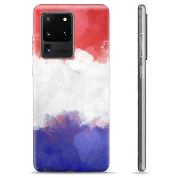 Etui TPU - Samsung Galaxy S20 Ultra - Francuska Flaga