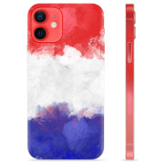 Etui TPU - iPhone 12 mini - Francuska Flaga