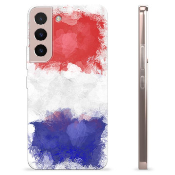 Etui TPU - Samsung Galaxy S22 5G - Francuska Flaga