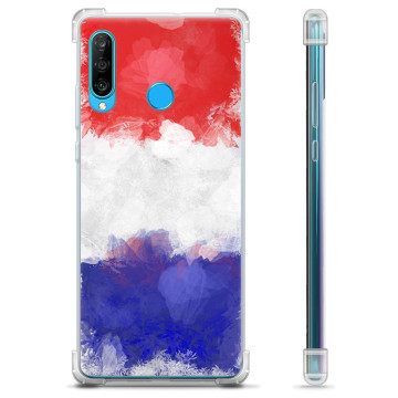 Etui Hybrydowe - Huawei P30 Lite - Francuska Flaga