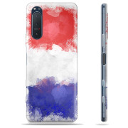 Etui TPU - Sony Xperia 5 II - Francuska Flaga