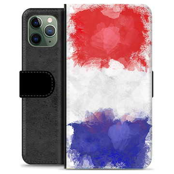 Etui Portfel - iPhone 11 Pro - Francuska Flaga