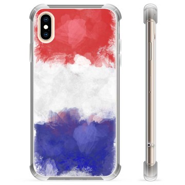 Etui Hybrydowe - iPhone X / iPhone XS - Francuska Flaga