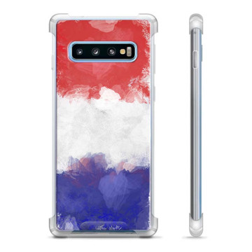 Etui Hybrydowe - Samsung Galaxy S10+ - Francuska Flaga