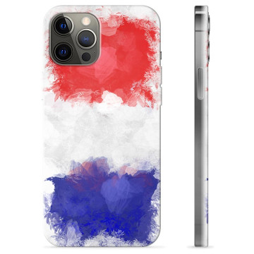 Etui TPU - iPhone 12 Pro Max - Francuska Flaga