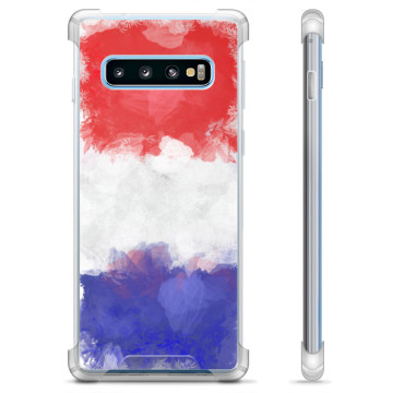 Etui Hybrydowe - Samsung Galaxy S10 - Francuska Flaga