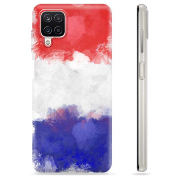 Etui TPU - Samsung Galaxy A12 - Francuska Flaga