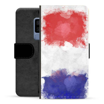 Etui Portfel - Samsung Galaxy S9 - Francuska Flaga