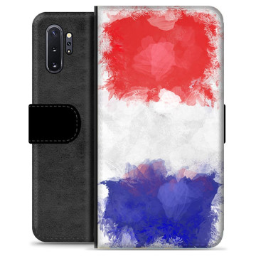 Etui Portfel - Samsung Galaxy Note10+ - Francuska Flaga