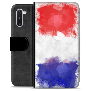 Etui Portfel - Samsung Galaxy Note10 - Francuska Flaga