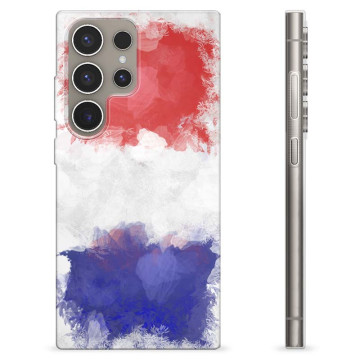 Etui TPU - Samsung Galaxy S24 Ultra - Francuska Flaga