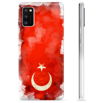 Etui TPU - Samsung Galaxy A41 - Turecka Flaga