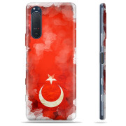 Etui TPU - Sony Xperia 5 II - Turecka Flaga