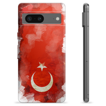 Etui TPU - Google Pixel 7 - Turecka Flaga