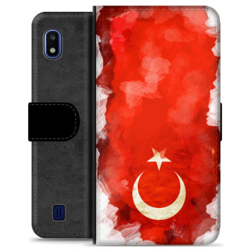 Etui Portfel - Samsung Galaxy A10 - Turecka Flaga