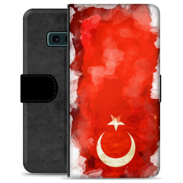 Etui Portfel - Samsung Galaxy S10e - Turecka Flaga