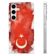 Etui TPU - Samsung Galaxy S24 - Turecka Flaga