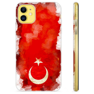 Etui TPU - iPhone 11 - Turecka Flaga