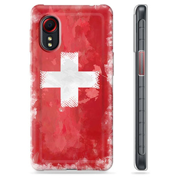 Etui TPU - Samsung Galaxy Xcover 5 - Szwajcarska Flaga