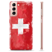 Etui TPU - Samsung Galaxy S21 5G - Szwajcarska Flaga