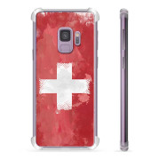 Etui Hybrydowe - Samsung Galaxy S9 - Szwajcarska Flaga