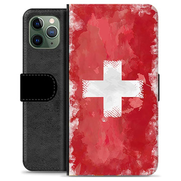 Etui Portfel - iPhone 11 Pro - Szwajcarska Flaga